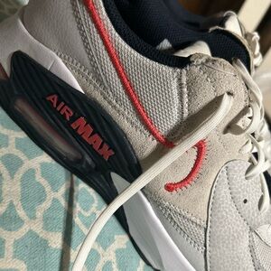 Nike Sneakers with Red and White Details